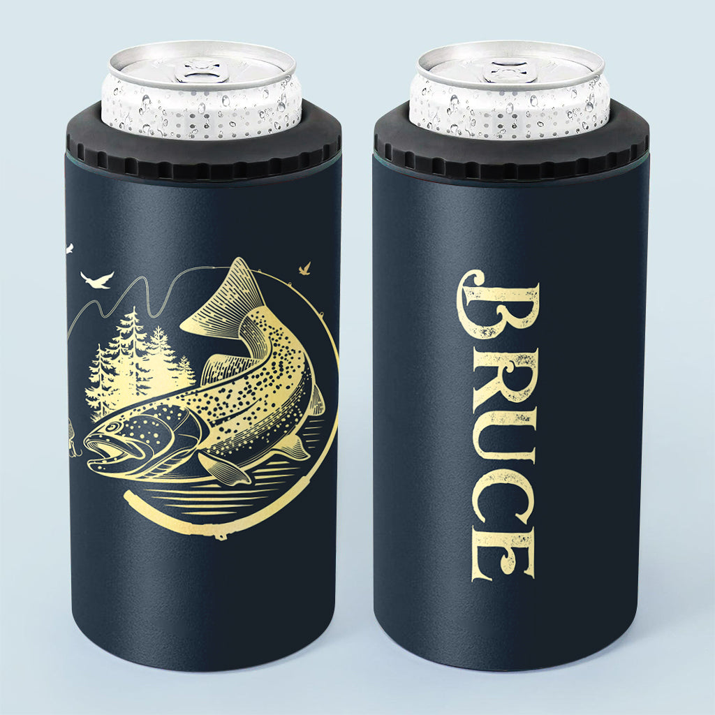 Fishing Metal - Personalized Fishing Can Cooler