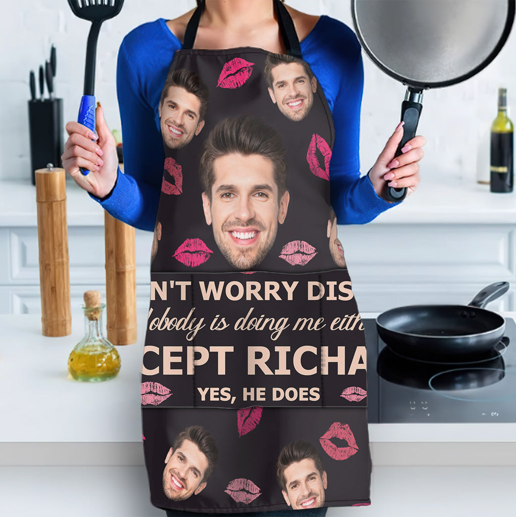 Don't Worry Dishes - Couple gift for husband, wife, girlfriend, boyfriend - Personalized Apron