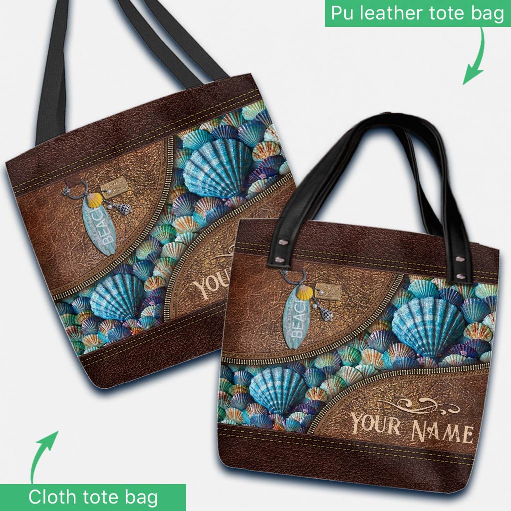 Salty Lil Beach - Sea Lover Personalized Tote Bag
