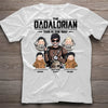 This Is The Way Dadalorian Mamalorian - Personalized Father T-shirt and Hoodie