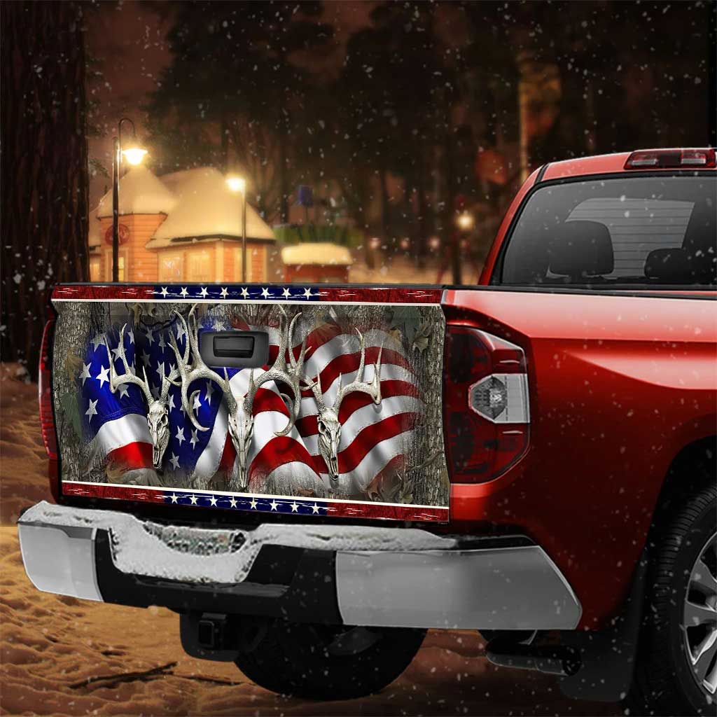 Love Hunting - Independence Day Truck Tailgate Decal