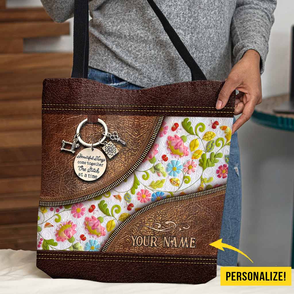 Quilting Personalized Tote Bag