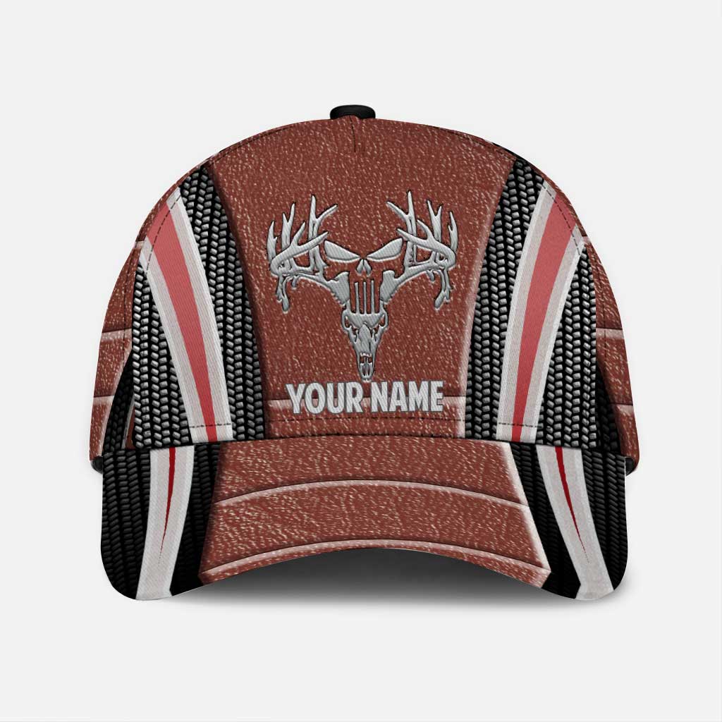 Love Hunting -  Personalized Classic Cap With Metal Pattern Print