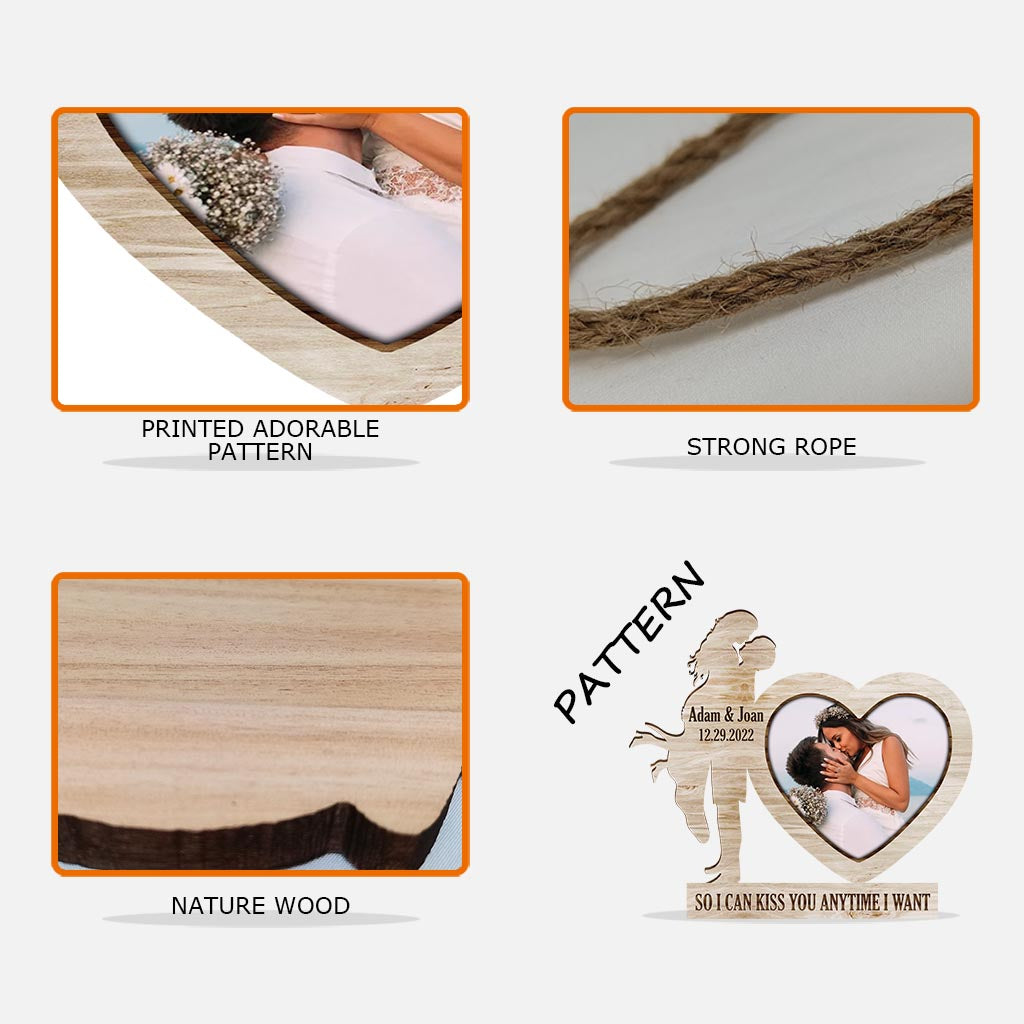 If I Know What Love Is - Personalized Couple Wood Sign