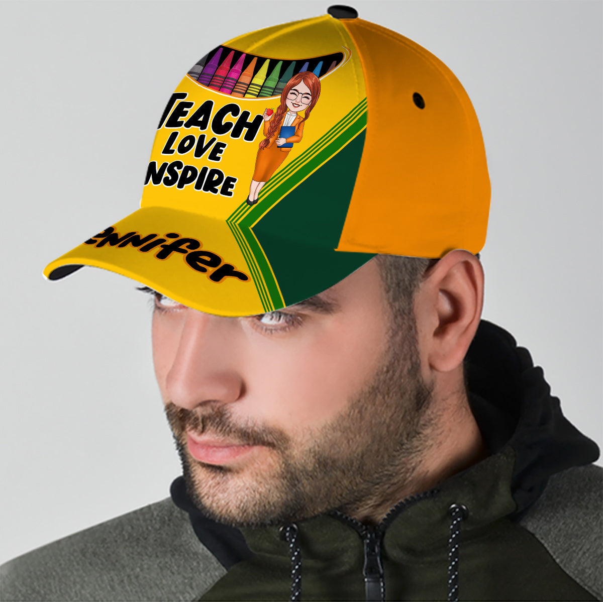Teach Love Inspire - Personalized Teacher Classic Cap