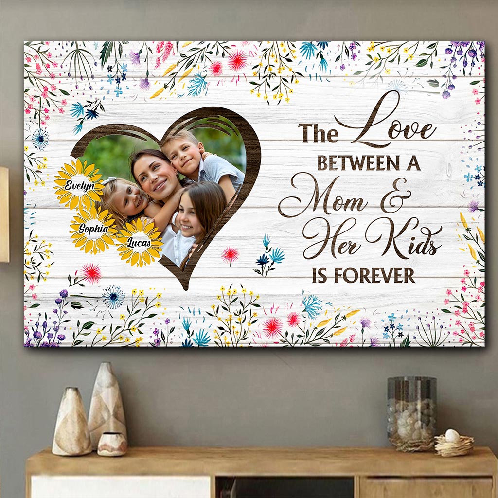 If Moms Were Flowers - Personalized Mother Canvas And Poster