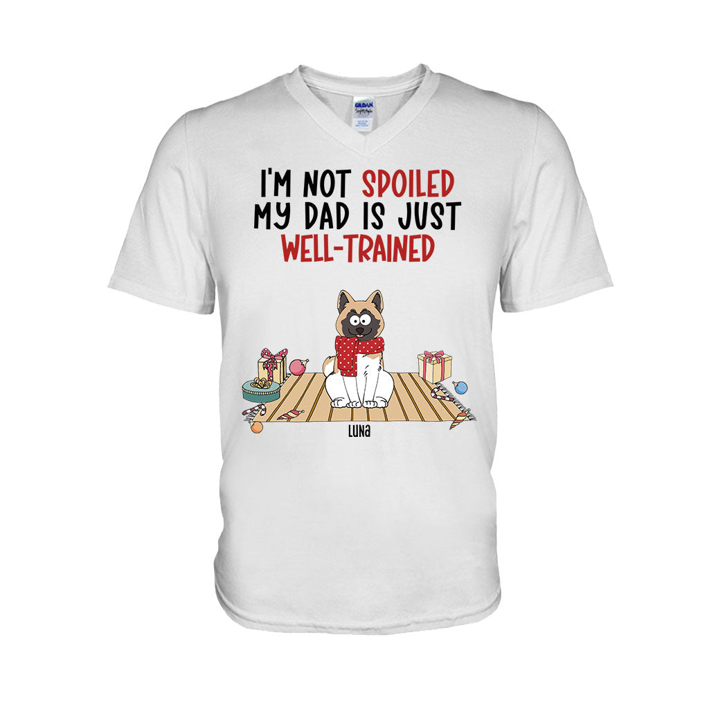 Well Trained Mom/Dad - Personalized Dog T-shirt And Hoodie