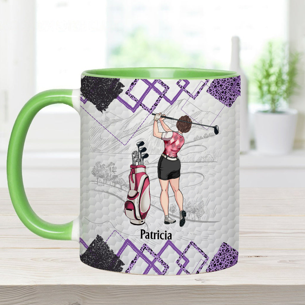Cours de golf - Cadeau de golf pour elle, petite amie, épouse, fille - Mug personnalisé