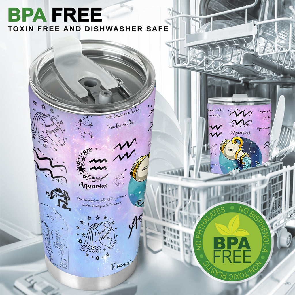 Zodiac Sign Tumbler - Personalized Tumbler