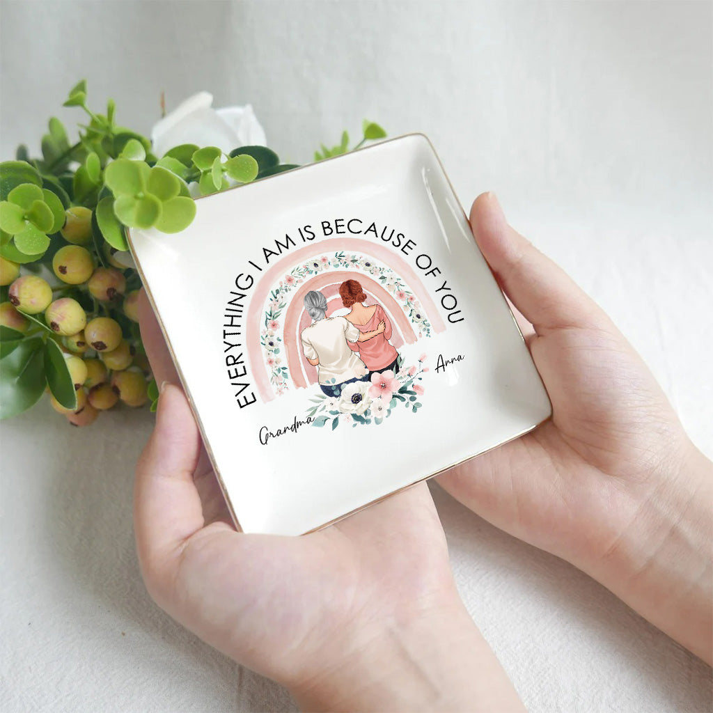 Remember I Love You Mom - Gift for mom, grandma, aunt, sister - Personalized Jewelry Dish