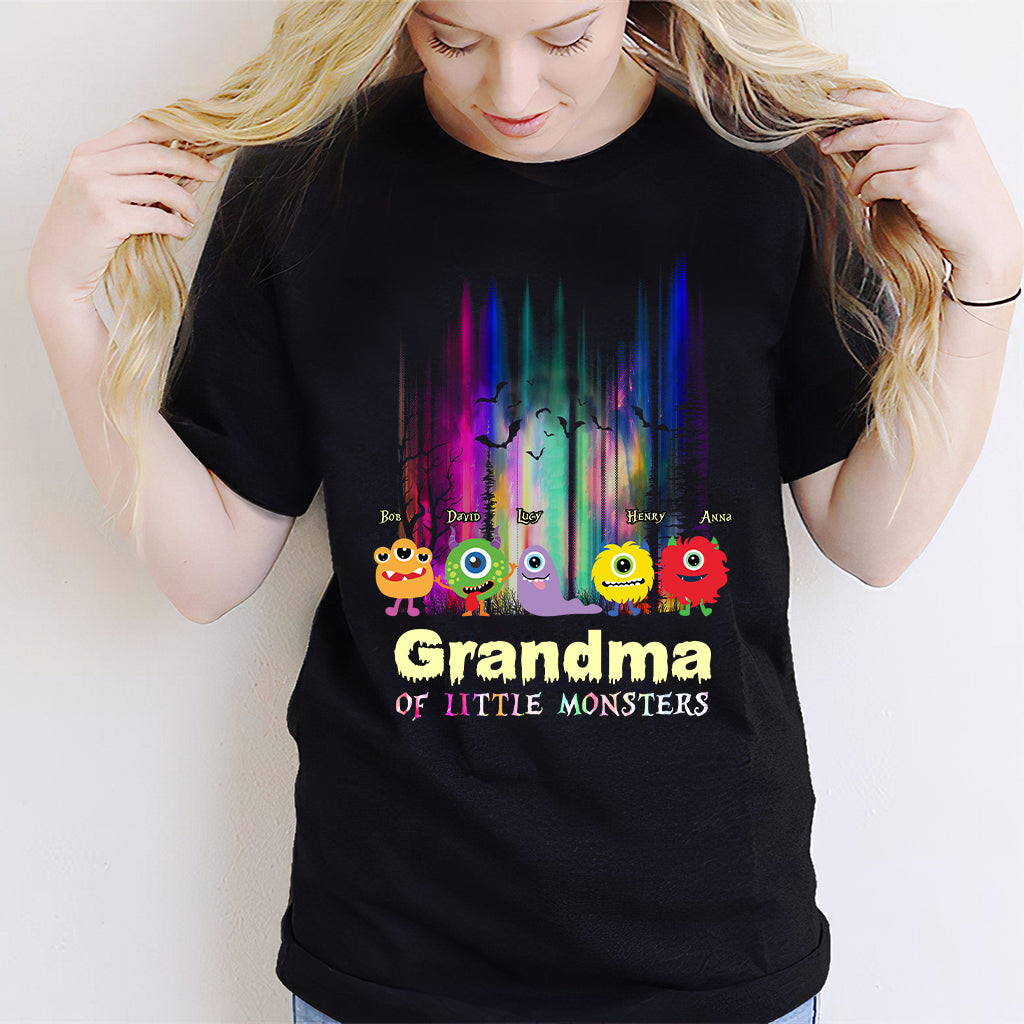 Grand-mère de petits monstres - T-shirt et sweat à capuche personnalisés pour grand-mère