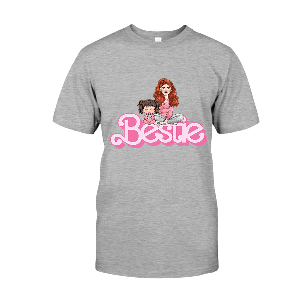Besties Mommy & Daughters - Personalized Mother T-shirt And Hoodie