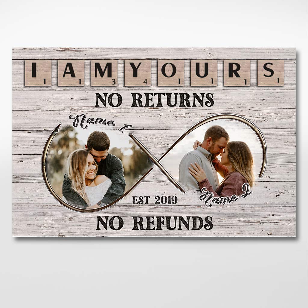 I'm Yours - Personalized Couple Poster