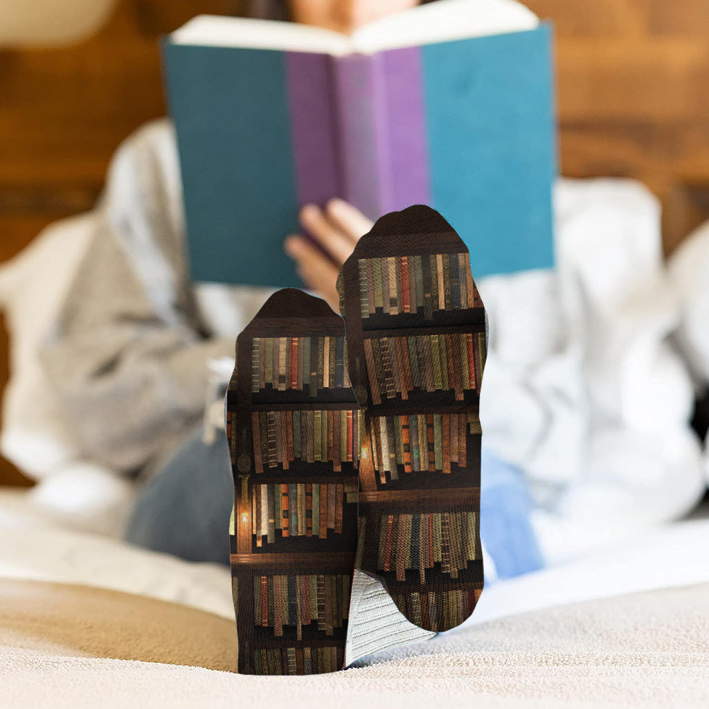 Just A Girl - Personalized Book Socks