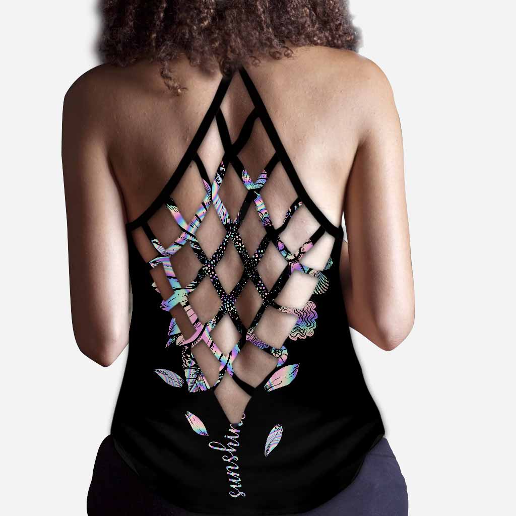 You are my sunshine - Sea Lover Cross Tank Top