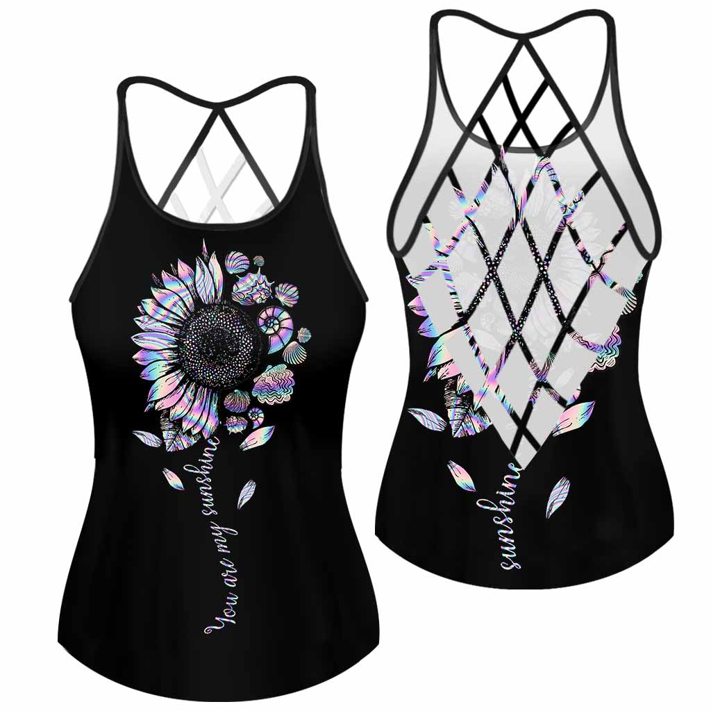 You are my sunshine - Sea Lover Cross Tank Top
