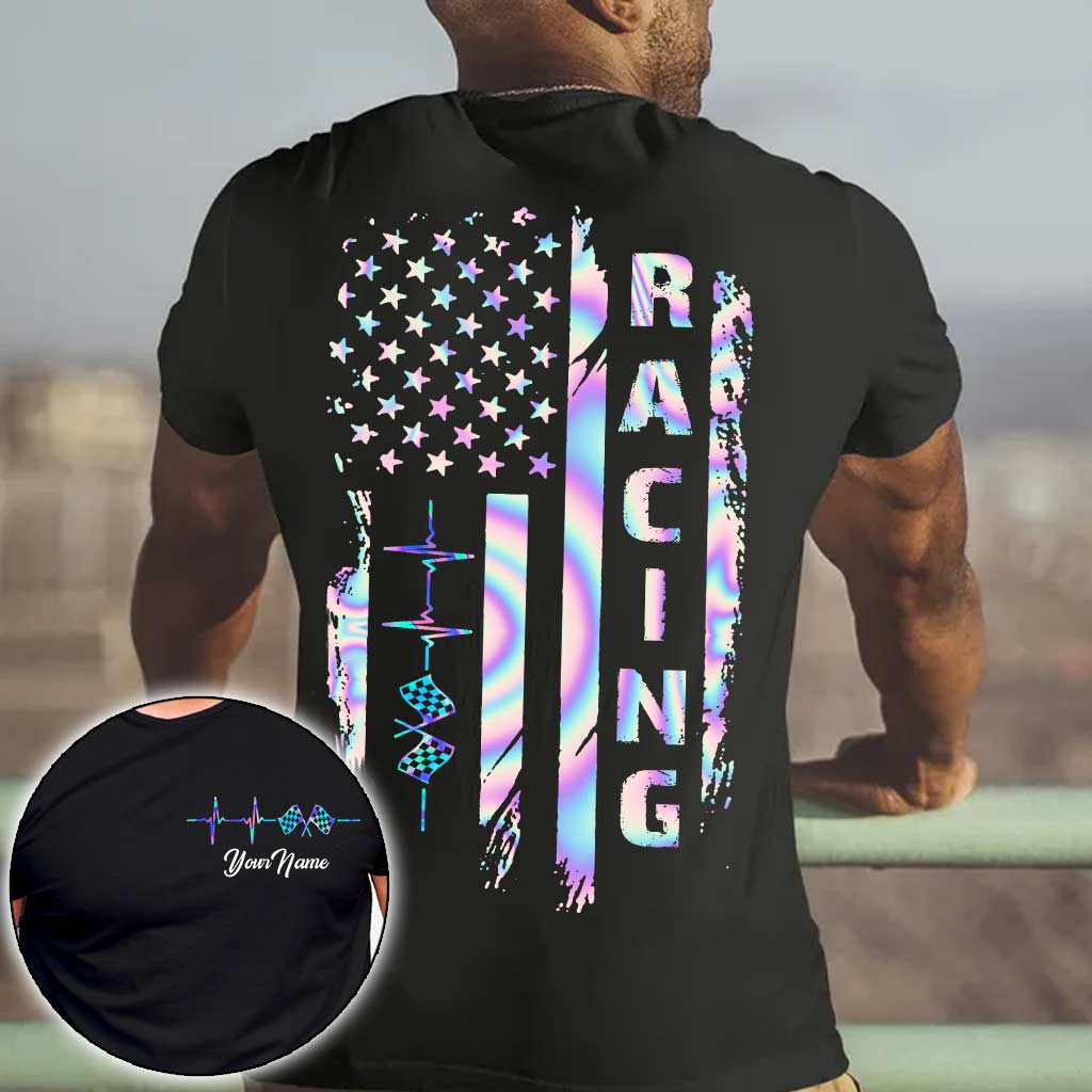 Liebe zum Rennsport – Personalisiertes T-Shirt und Hoodie zum Unabhängigkeitstag
