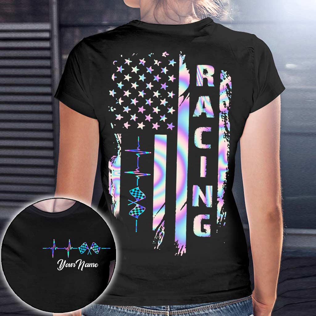 Liebe zum Rennsport – Personalisiertes T-Shirt und Hoodie zum Unabhängigkeitstag