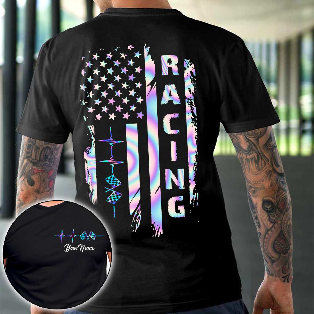 Liebe zum Rennsport – Personalisiertes T-Shirt und Hoodie zum Unabhängigkeitstag
