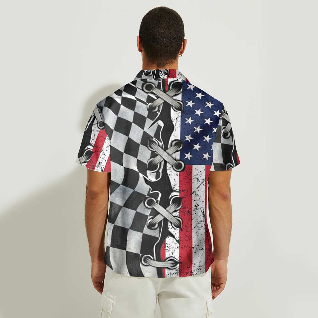 Je suis un homme simple - Chemise hawaïenne de course pour la fête de l'Indépendance