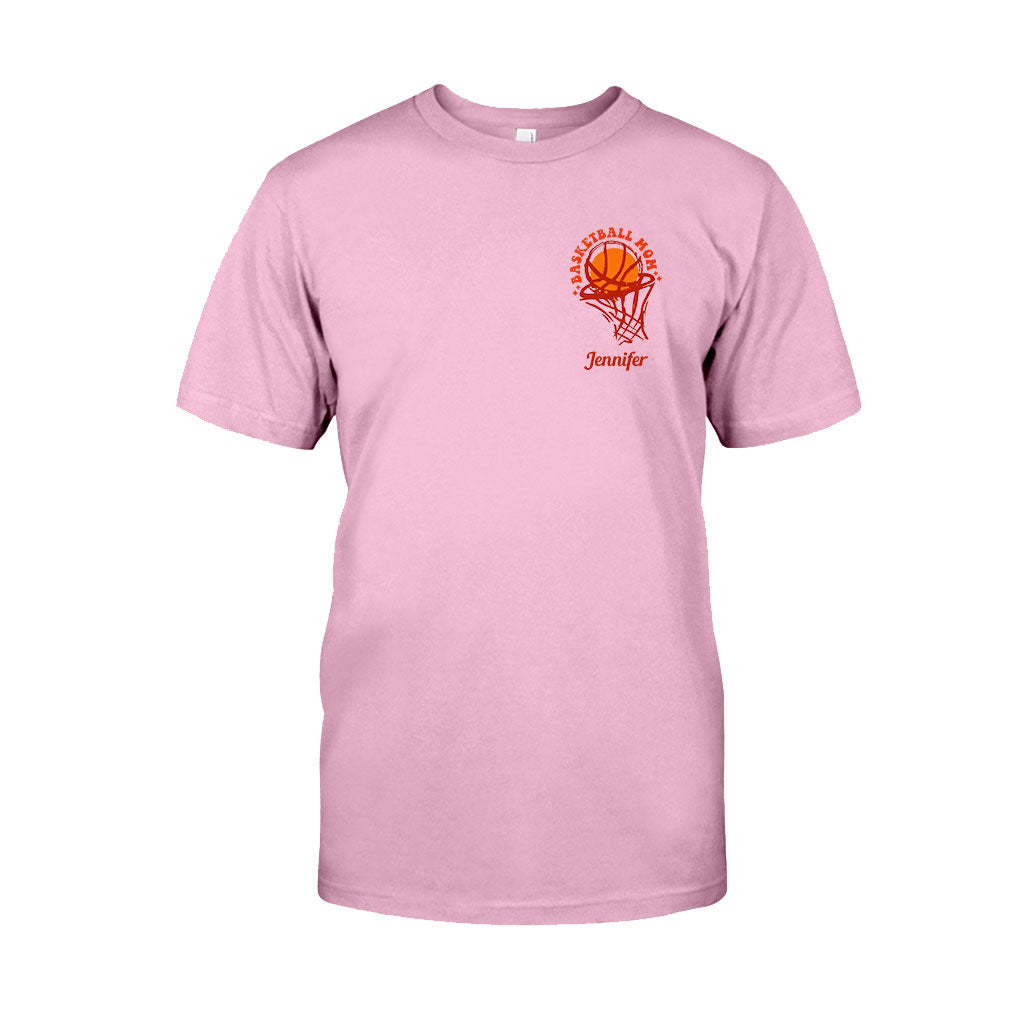 Maman basketteuse - T-shirt et sweat à capuche personnalisés sur le thème du basket-ball