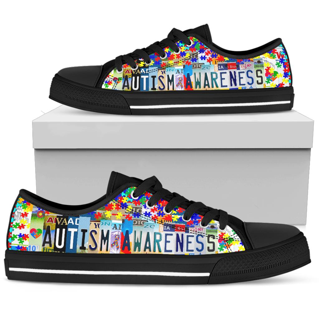 Autism Awareness Low Top Shoes 0921