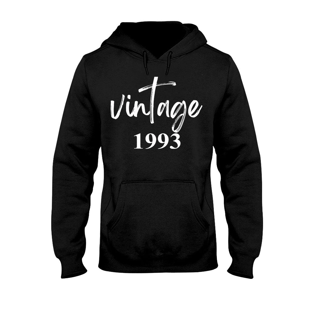 Version vintage - T-shirt et sweat à capuche personnalisés pour anniversaire