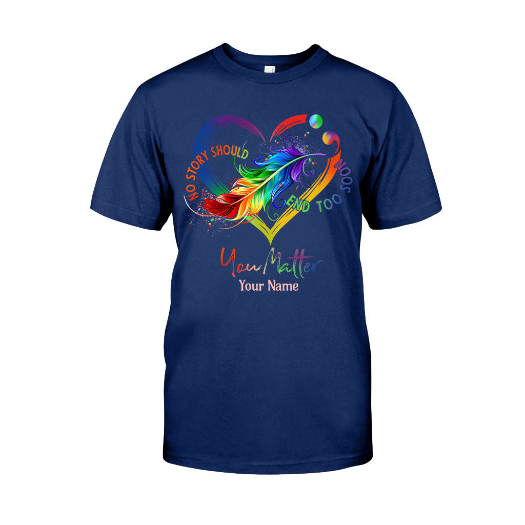 Dein Leben zählt – Personalisiertes T-Shirt und Hoodie zur Suizidprävention
