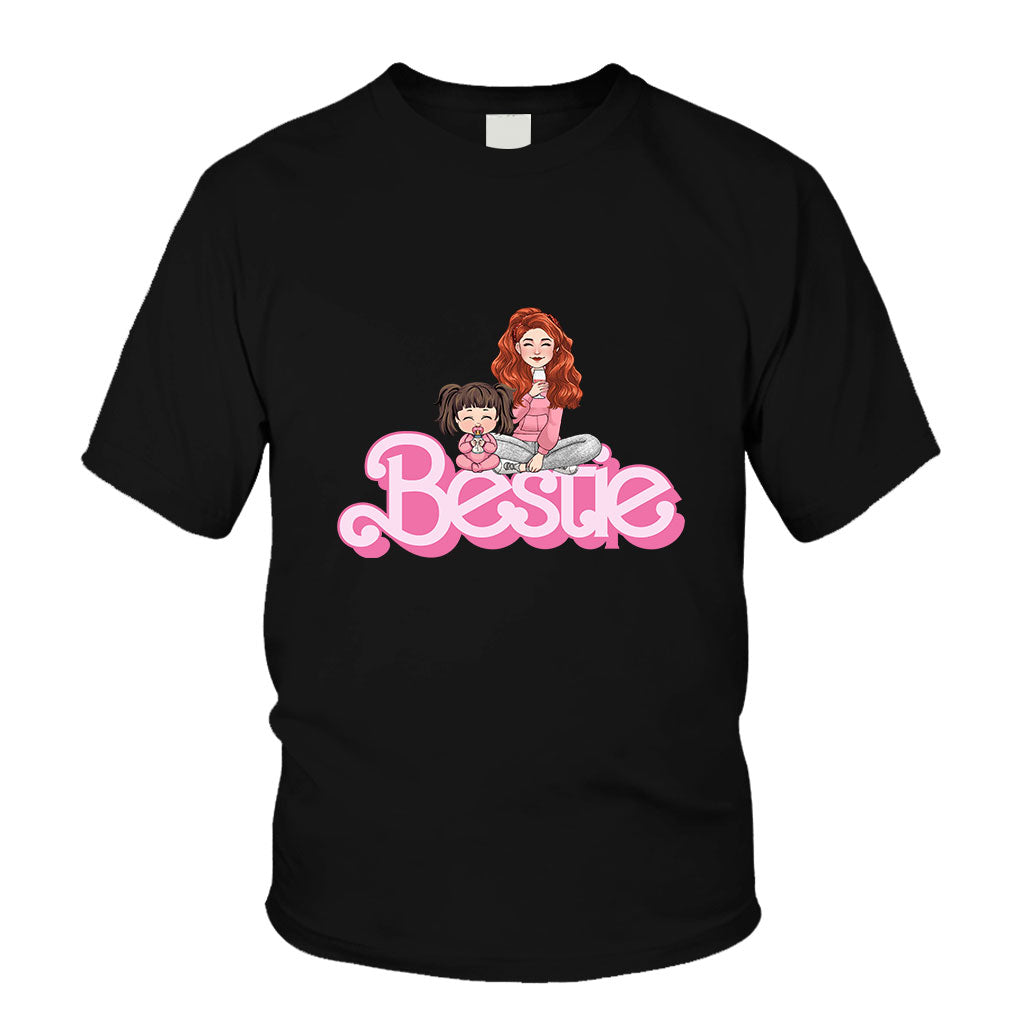 Besties Mommy & Daughters - Personalized Mother T-shirt And Hoodie