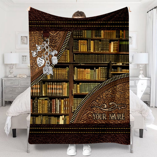 Couverture personnalisée pour bibliothécaire - Bibliothèque