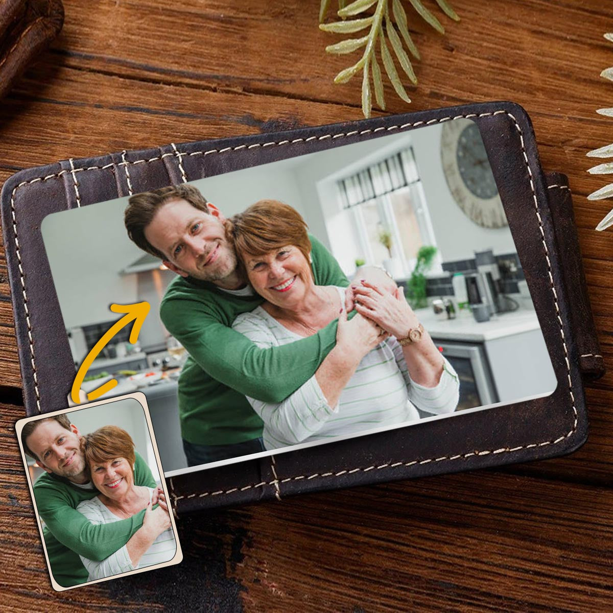 To My Dad - Gift for dad, grandma, grandpa, mom, uncle, aunt - Personalized Wallet Insert Card