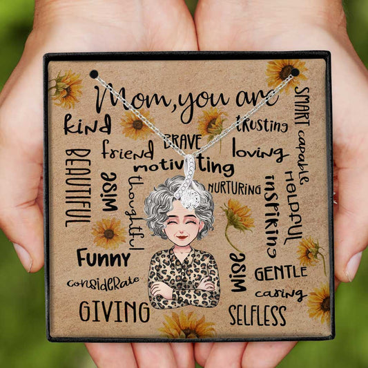 Mom You Are My Sunshine - Personalized Mother's Day Mother Necklace