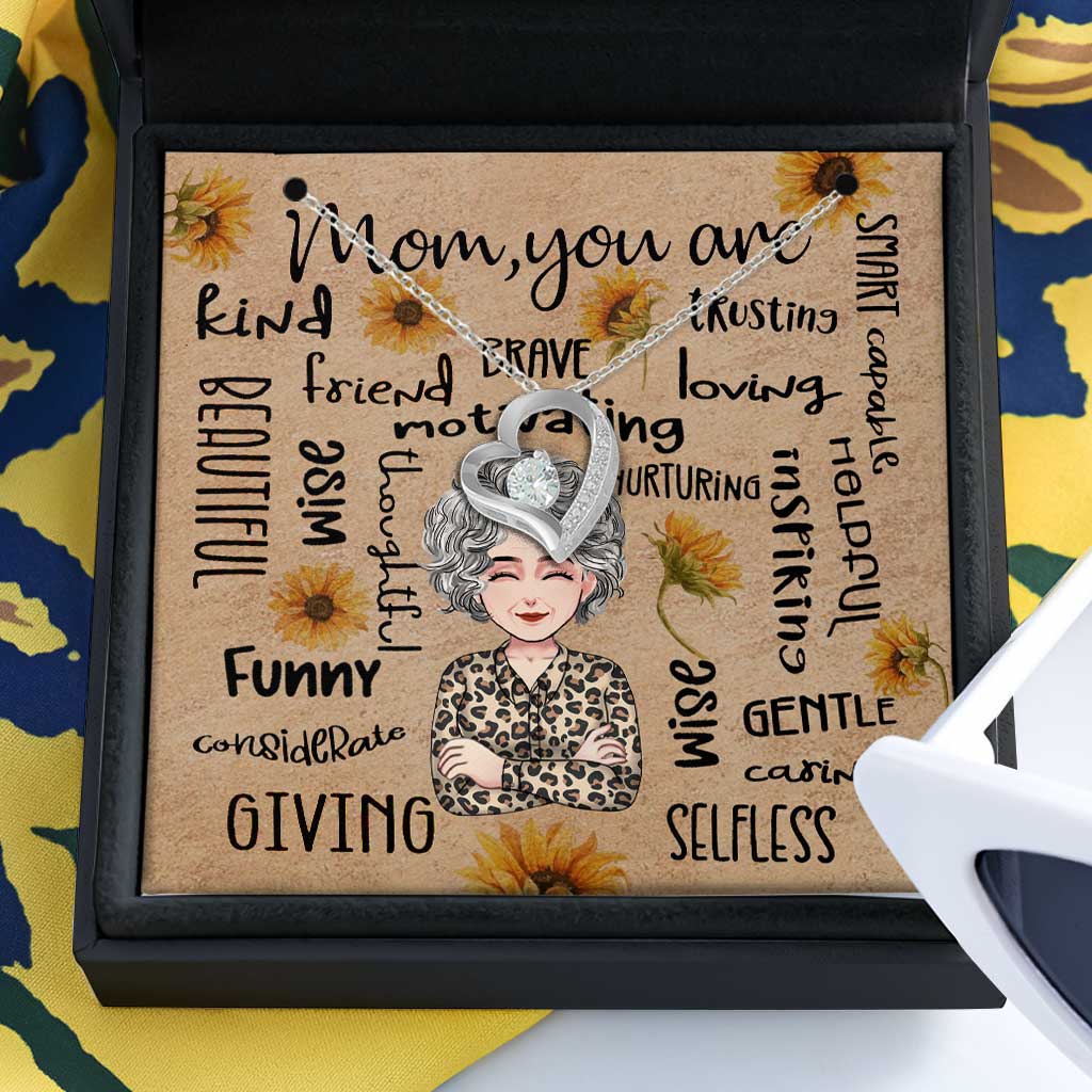 Mom You Are My Sunshine - Personalized Mother's Day Mother Necklace