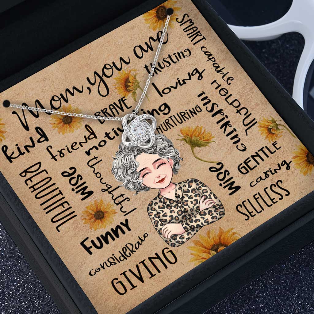 Mom You Are My Sunshine - Personalized Mother's Day Mother Necklace