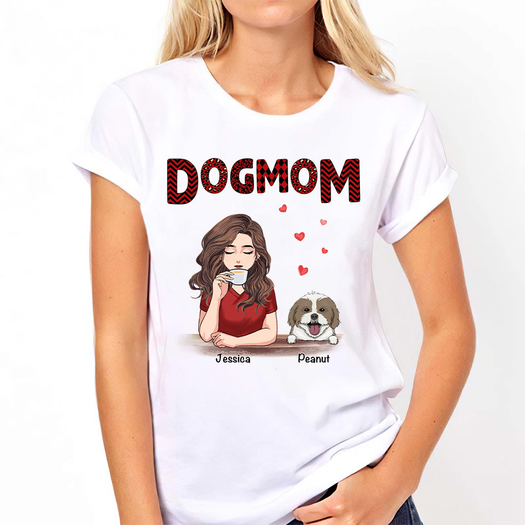 Dog Mom - Personalized Mother's Day Dog T-shirt and Hoodie