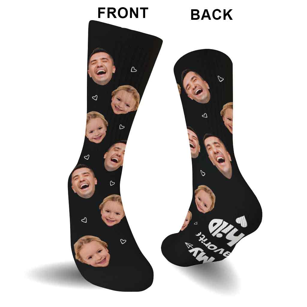 My Favorite Child - Personalized Father Socks