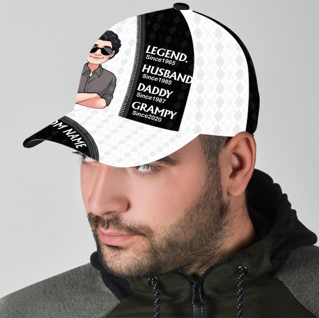 Legend - Personalized Father Classic Cap