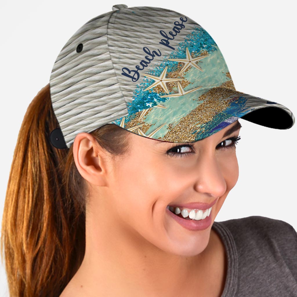 Beach Please - Personalized Sea Lover Classic Cap