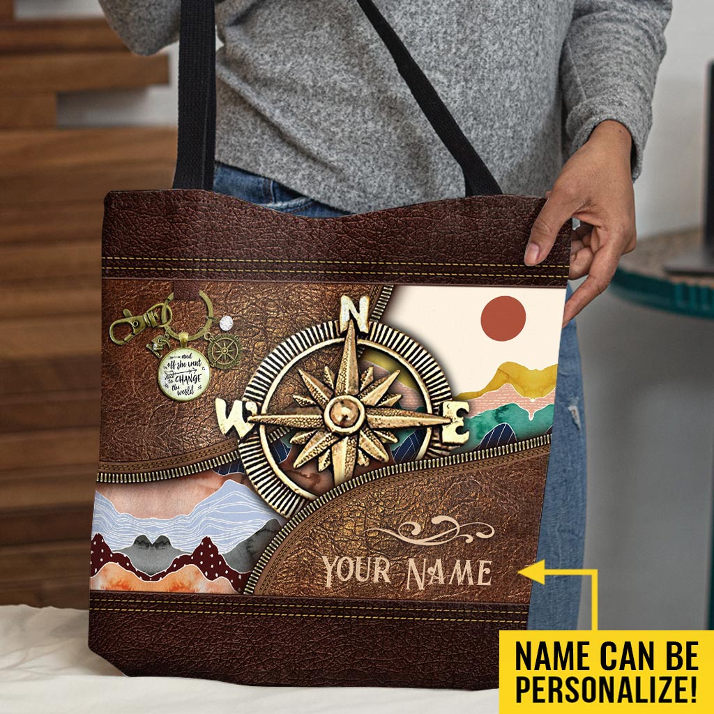 Mountain In My Soul - Hiking Personalized Tote Bag