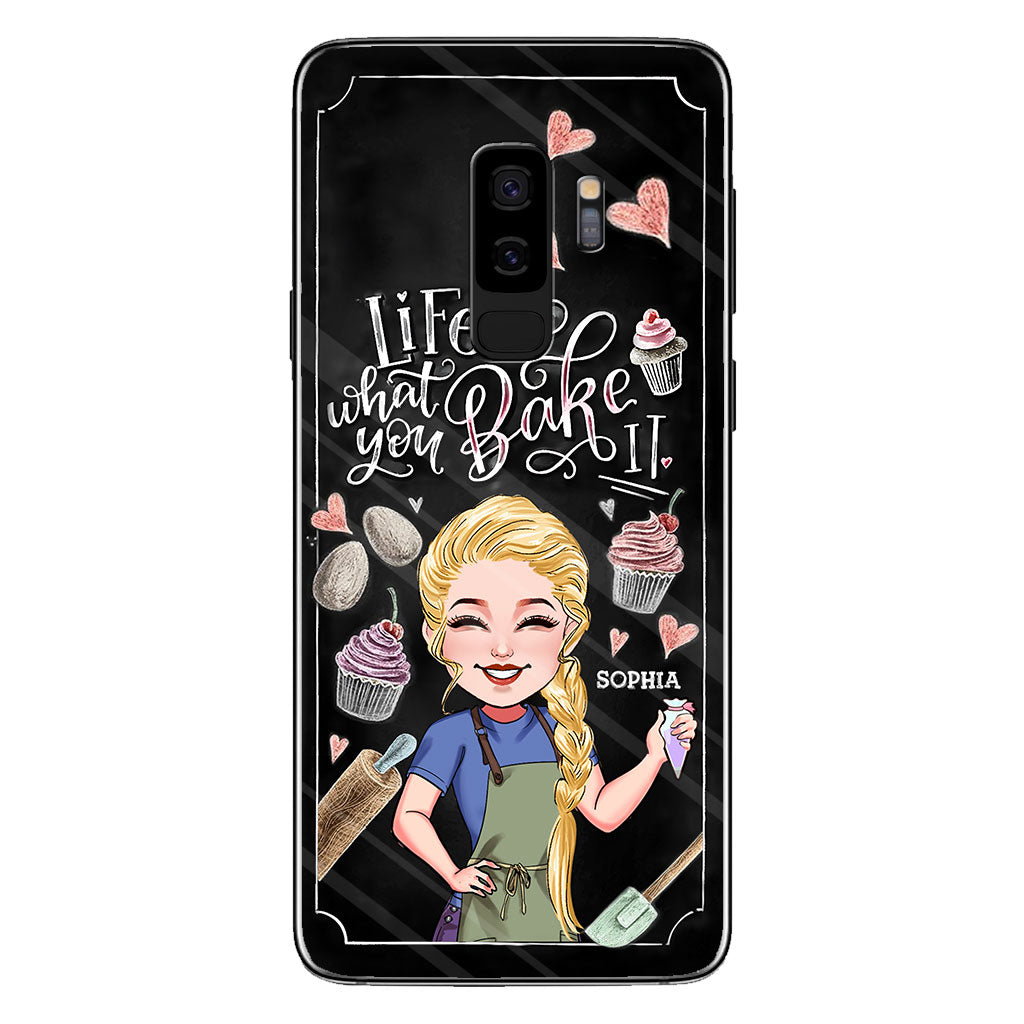 Life Is What You Bake It - Personalized Baking Phone Case
