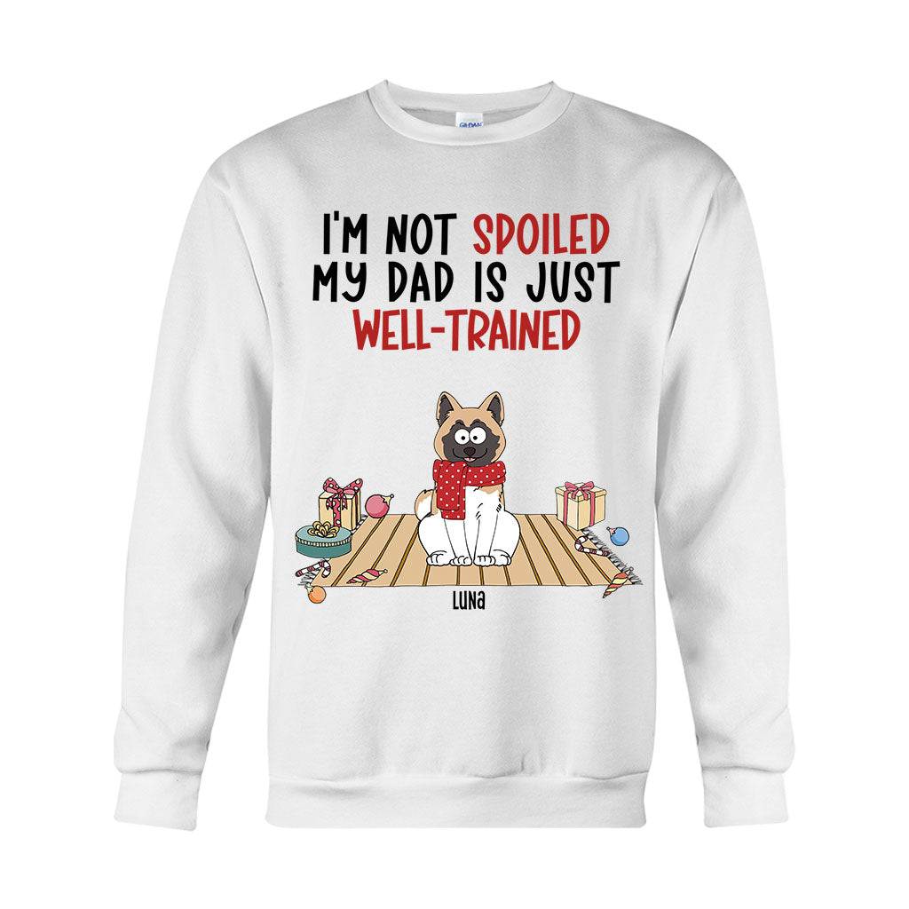 Well Trained Mom/Dad - Personalized Dog T-shirt And Hoodie