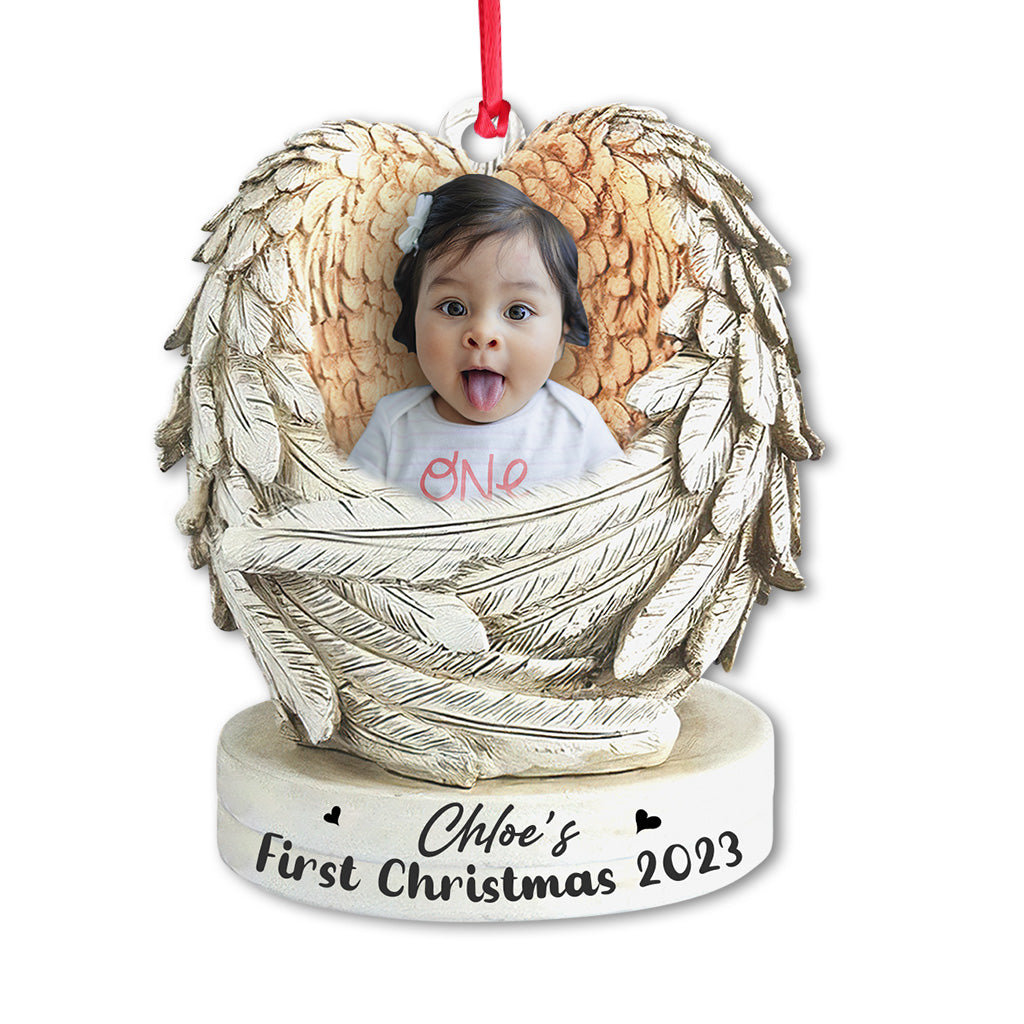 Baby First Christmas - Personalized Newborn Ornament