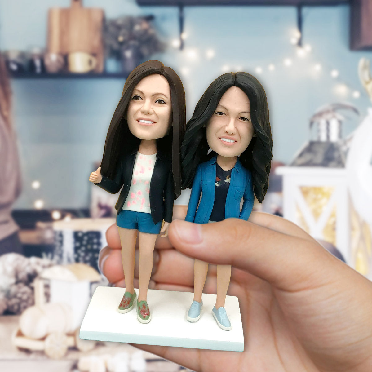 Custom Figure - Personalized Bestie Bobblehead