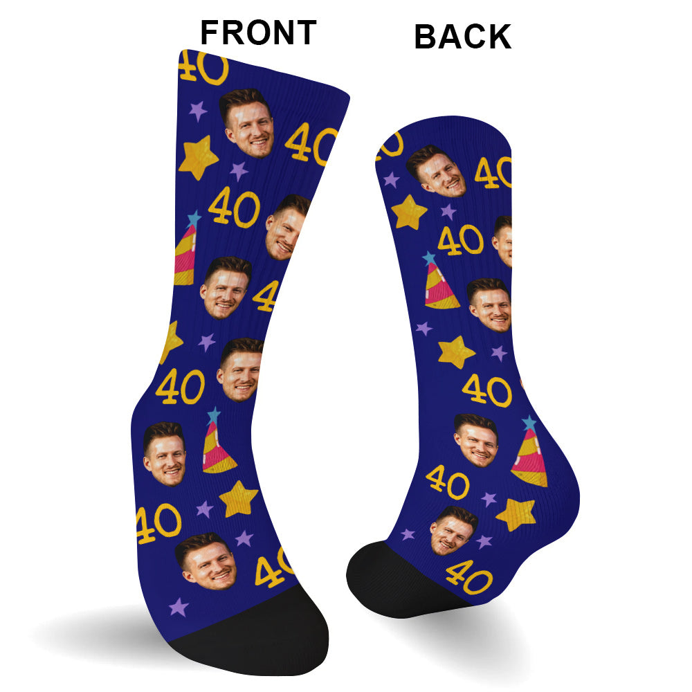 Individuell gestaltete Geburtstagstorte – Personalisierte Geburtstagssocken