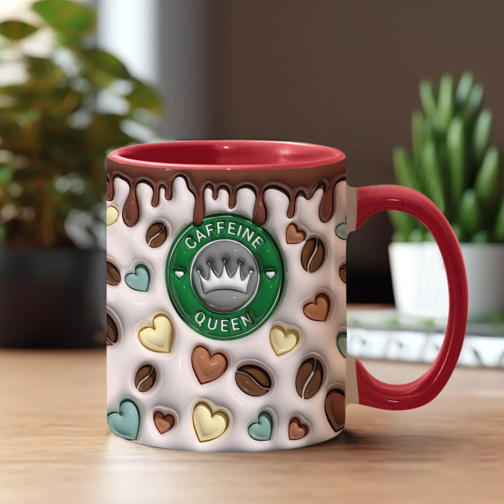 Mug personnalisé « Reine du café »