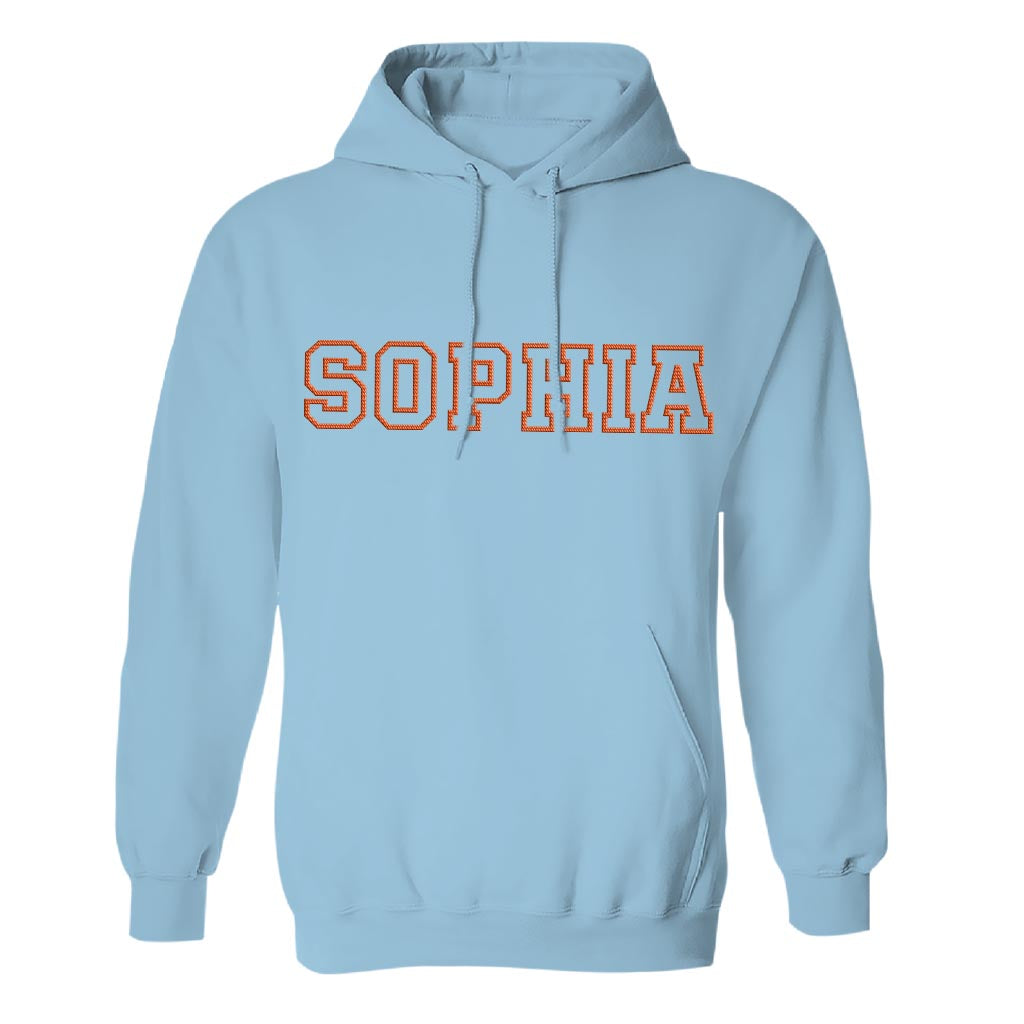 Personalisierter Hoodie mit Stickerei für Stiefmütter – individueller Name