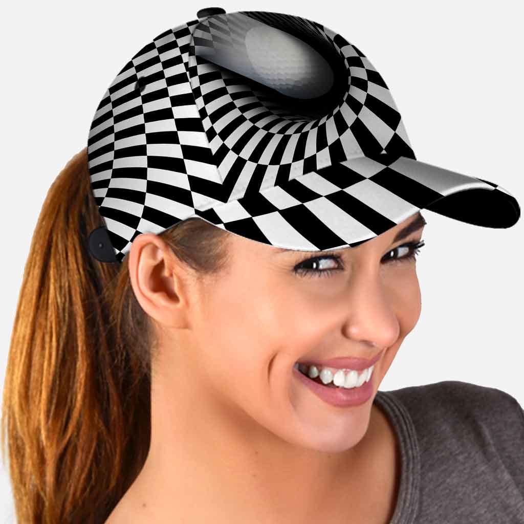 Love Golf Cap With Printed Vent Holes