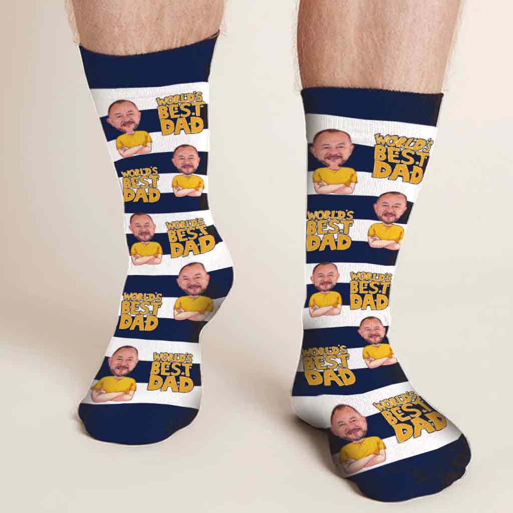 World's Best Dad - Personalized Father's Day Father Socks