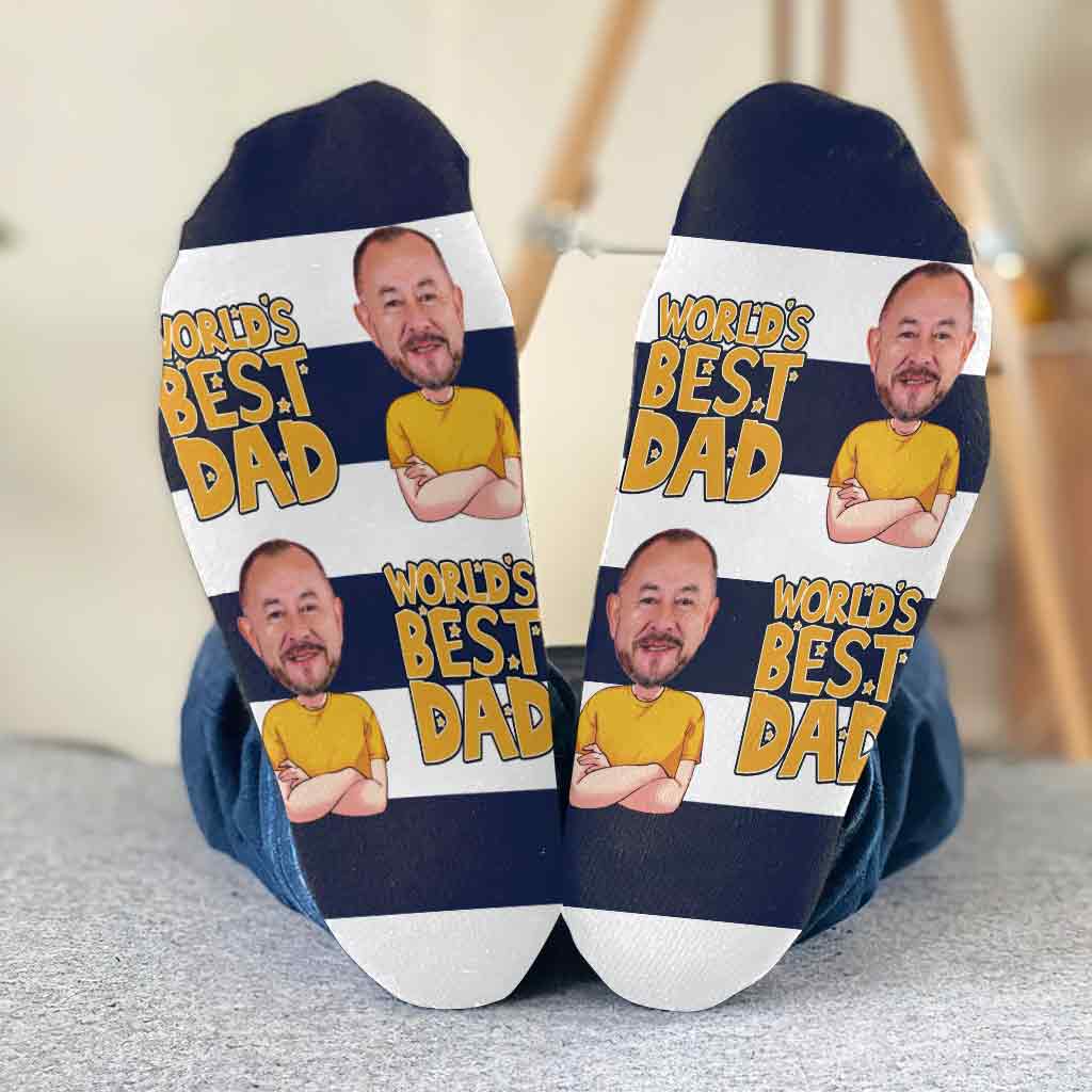 World's Best Dad - Personalized Father's Day Father Socks
