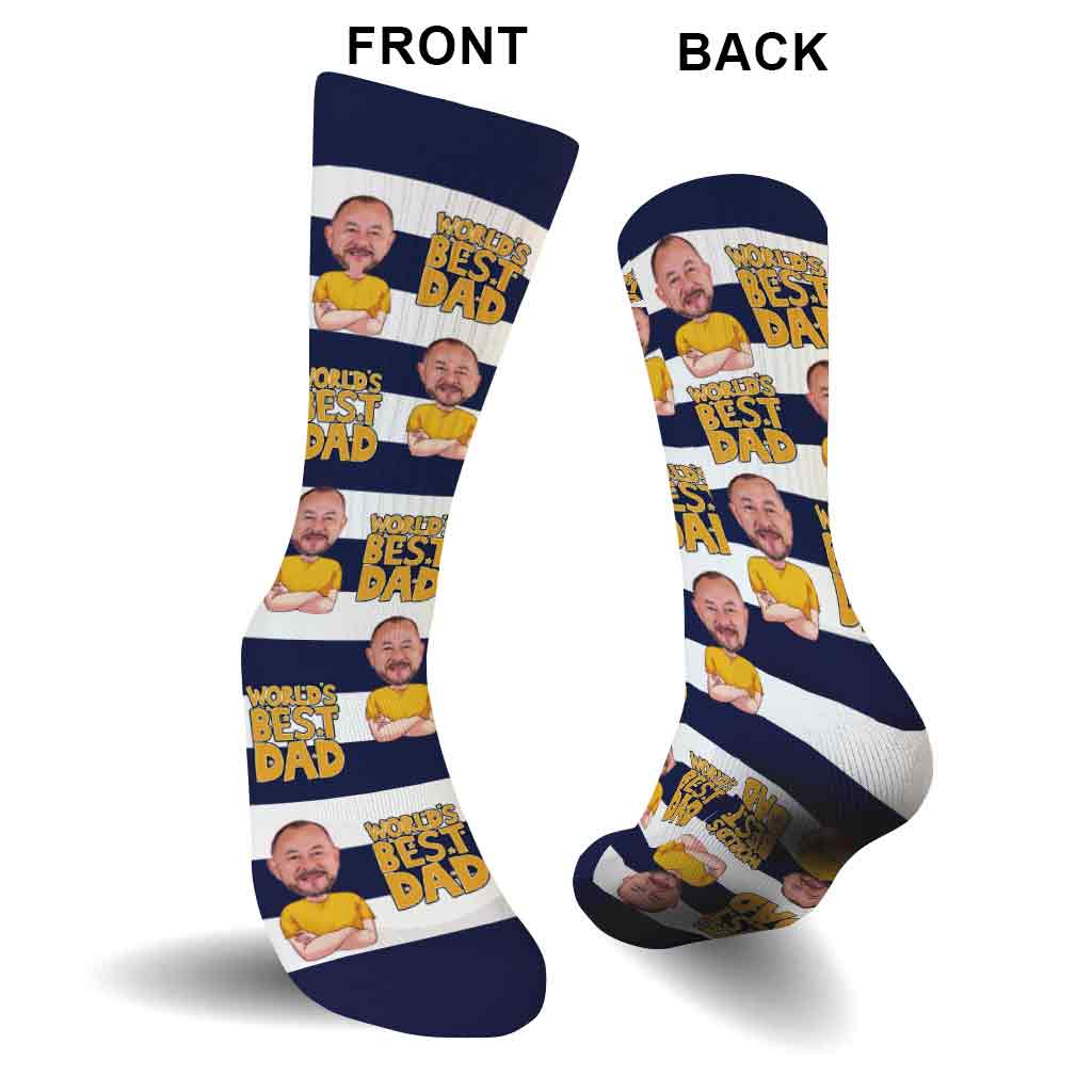 World's Best Dad - Personalized Father's Day Father Socks